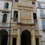 Casa Cogollo by Andrea Palladio, palace in the historical center of Vicenza listed in unesco world heritage.