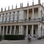 Chiericati Palace by andrea palladio in the historical center of vicenza. City tour with sightseeing in italy