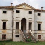 Villa Forni Cerato by andrea palladio, in the province of vicenza, town in unesco word heritage list.