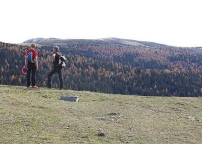 Randonnée à pied sur les Dolomites