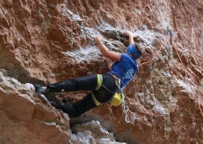 Rock climbing, you can found wall routes, impressive vertical limestone rock, that can be done in a single day or with an overnight stay in a mountain hut or lodge.