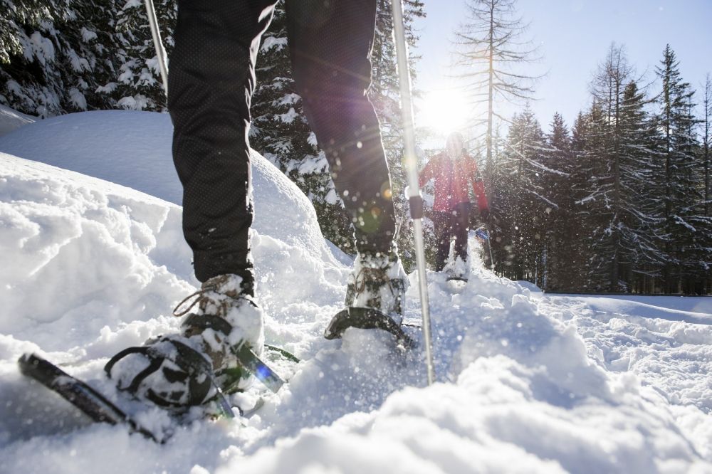 Snowshoeing tours Dolomite mountains