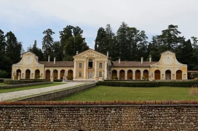 Villa Barbaro Volpi de Andrea Palladio, avec des fresques de Paolo Veronese, patrimoine de l'unesco. Randonnée, excursion d'une journée, visites touristiques en Italie dans la région de la Vénétie