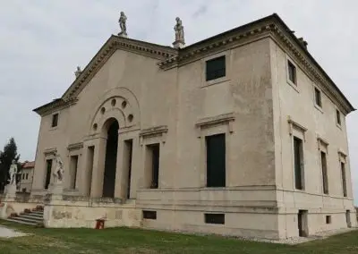 Villa Pojana par andrea palladio, patrimoine mondial. Randonnée avec guide professionnel, excursion d'une journée, visites touristiques en Italie, région de la Vénétie. Tour villas de palladio