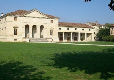 Villa Saraceno par andrea palladio, site du patrimoine mondial de l'unesco, visites et randonnée d'une journée, visites de la vénétie, italie