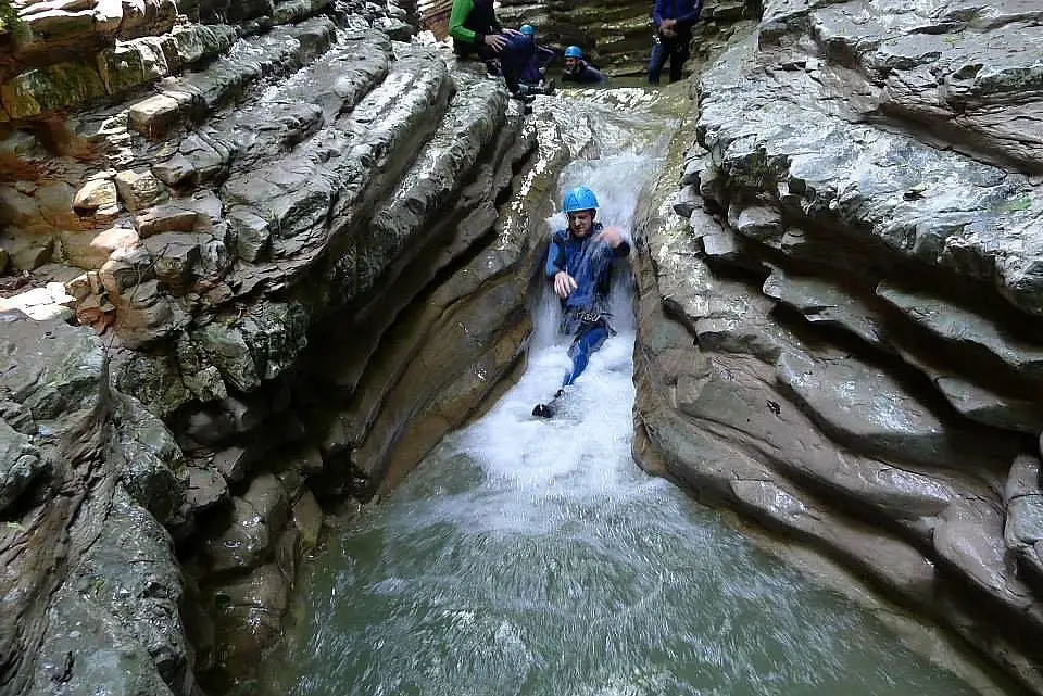 Canyoning en Vénétie 