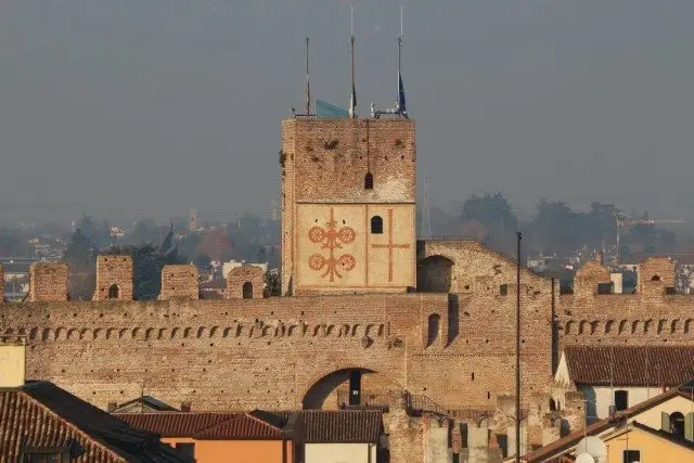 Cittadella Captain's house, a medieval walled town between Padua and Bassano.