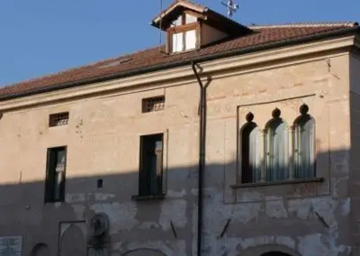 Palais de la loggia, à l'intérieur des Murs médiévals de Cittadella