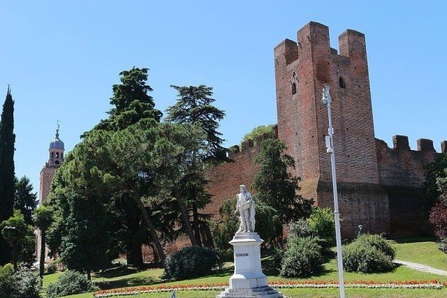 Castelfranco Veneto walled medieval town of Giorgione