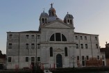 Church Le Zitelle (spinsters) Venice, a work by andrea palladio, is located at the eastern end of the Giudecca island