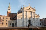 San Giorgio Maggiore in Venice was begun by Palladio in 1566 and finished in the first half of the seventeenth century after his death.