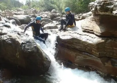 Easy canyoning outdoor activities in Veneto region, Italy