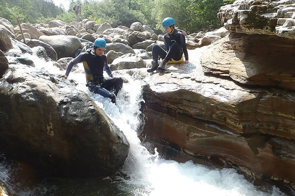 Canyoning facile en plein air