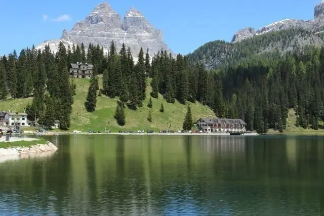 Misurina lake Dolomite mountains day excursion with professional driver, Unesco world heritage site