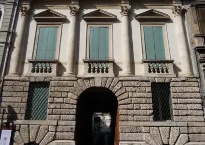 Palais Schio Vicence de Palladio, randonnée en Italie