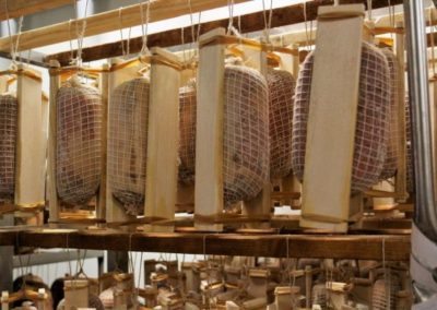 La charcuterie, production en province de trévise, en vénétie