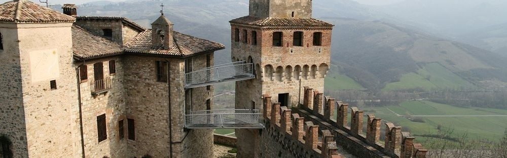 Vigoleno Castle, north Emilia Romagna region