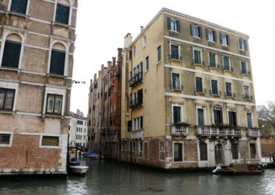 Buildings ghetto Novo, Cannaregio section, Venice island Italy