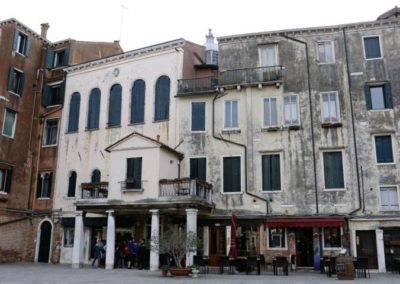 Campo Ghetto novo synagogue scola italiana, Venice Italy