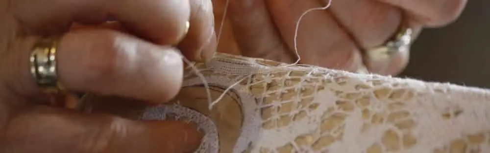 Burano lace maker Venice lagoon