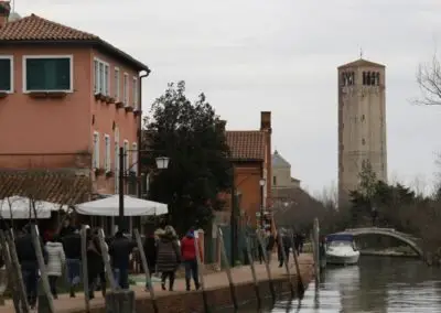 Torcello et l'Empire Romain au nord de la lagune de venise, en vénétie