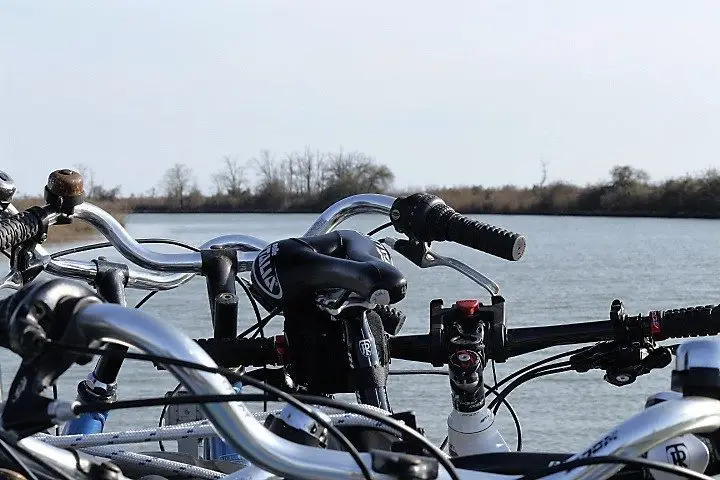 Bicycles venetian lagoon cycle routes guided day excursion