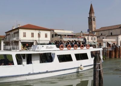 boat ride brenta canal to visit venetian villas along a waterway between venice and padua