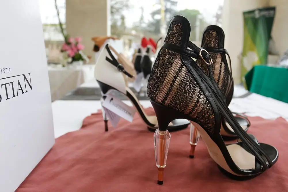 Zone des chaussures de luxe canal de la Brenta artisanat de la Vénétie