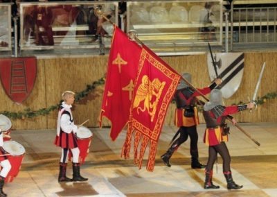 Chess square Marostica parade