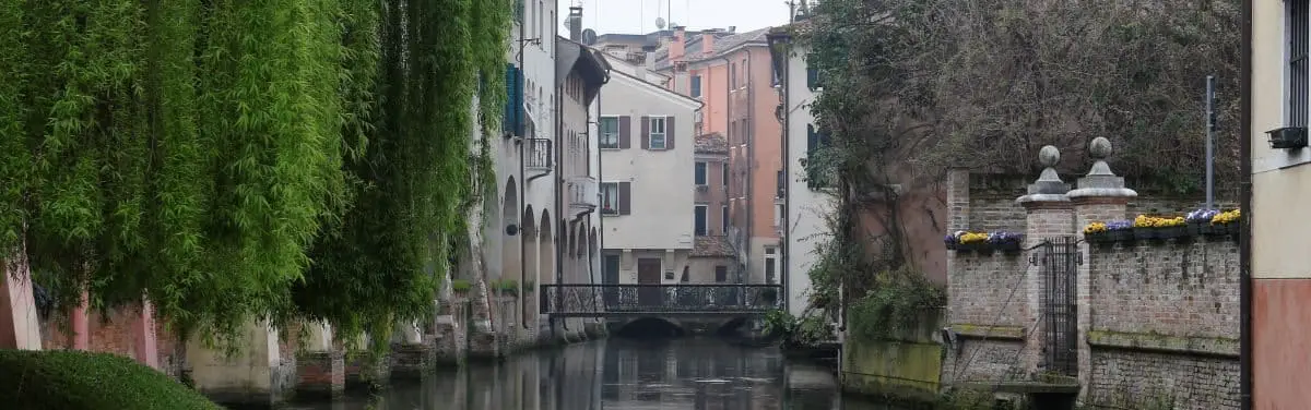 Treviso medieval walled art city Veneto region to visit during a guided walking tour