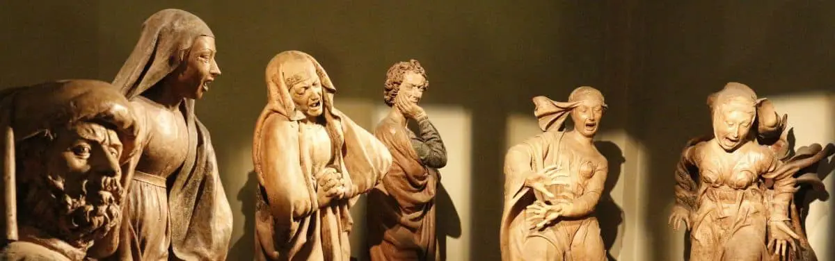 La lamentation sur le Christ mort de Niccolò dell'Arca, église Santa Maria della Vita à Bologne