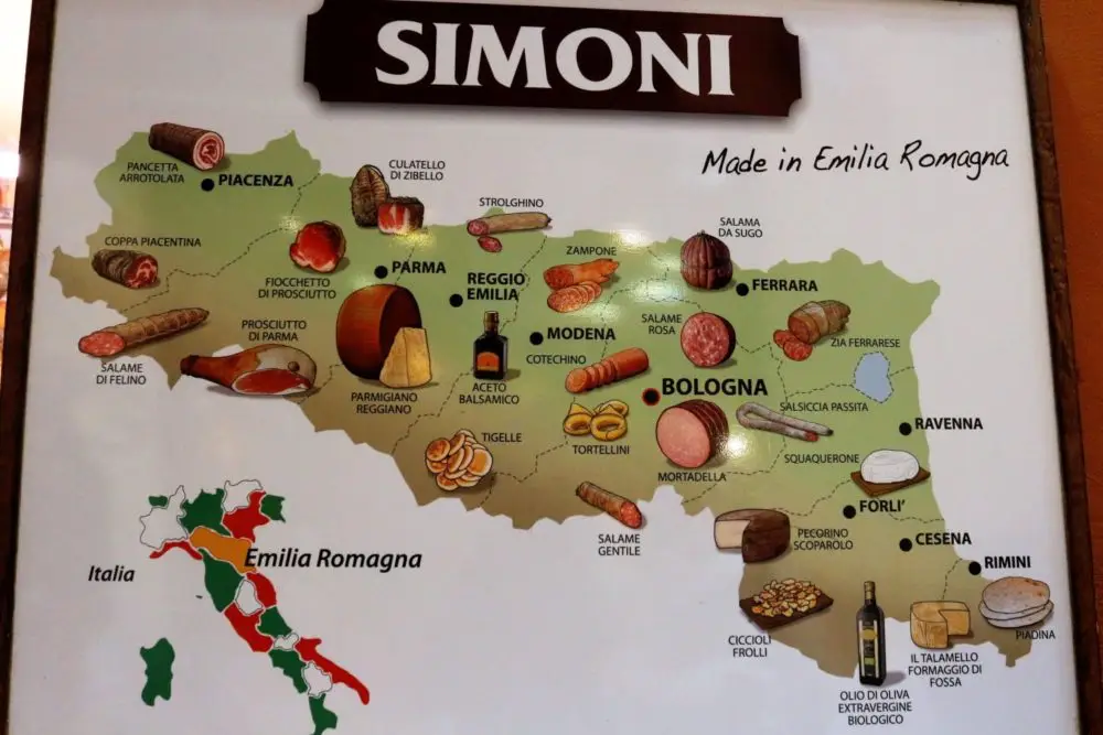 wine food valley emilia romagna region, culinary traditions in Italy