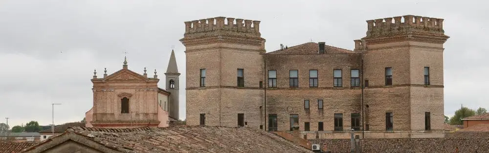 Mesola castle Delizia Este duchy Emilia Romagna, from the feudalism of Matilda of Canossa to the papal state. Domain of the lords of Ferrara