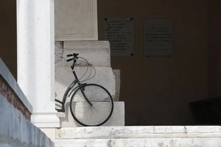 Les voies cyclables en Émilie Romagne, Italie du Nord