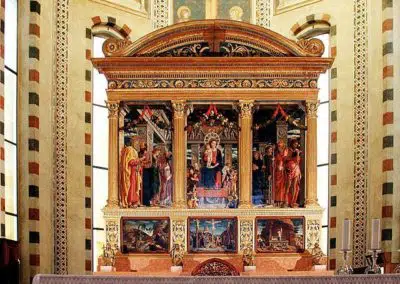 Retable de San Zeno, basilique San Zeno, Vérone