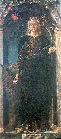 Sainte Euphémie, Musée de Capodimonte, Naples