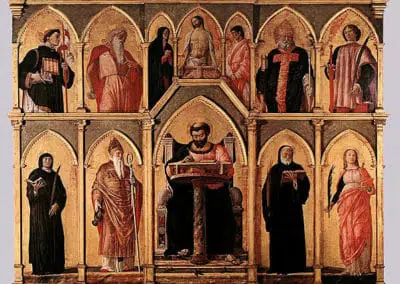 St Lucas altarpiece, Pinacoteca di Brera