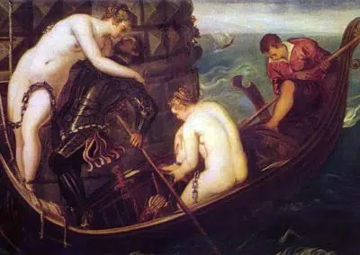 The Deliverance of Arsinoe, Tintoretto, Gemäldegalerie Alte Meister in Dresden