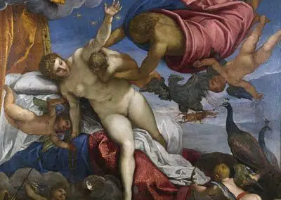 The Origin of the Milky Way, Tintoretto, National Gallery, London