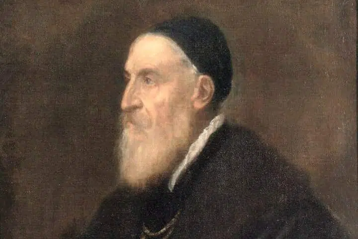 Titien, peintre vénitien de la Renaissance, artiste italien, était aussi un portraitiste célèbre