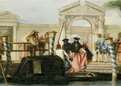 Départ de la gondole, Museo del Prado, Madrid