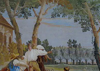 Peasants at Rest, 1757, Villa Valmarana Ai Nani, Vicenza
