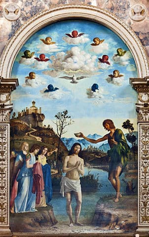 Baptism of Christ, Cima da Conegliano, San Giovanni in Bragora, Venice
