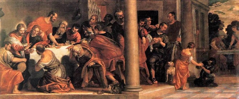 The Last Supper, Paolo Veronese, Pinacoteca di Brera, Milan