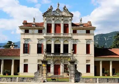 Main building Villa Angarano, Baldassarre Longhena, Bassano del Grappa