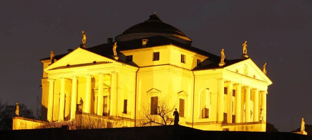 Villa La Rotonda à Vicence, œuvre de l'architecte vénitien Andrea Palladio
