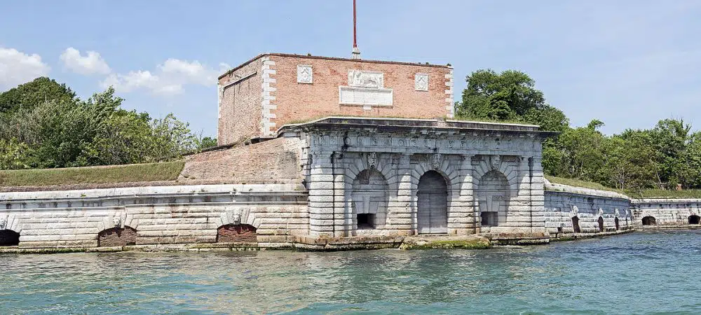 Fort Sant Andrea, Venice - detail, Michele Sanmicheli
