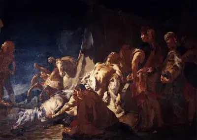 Giovanni Battista Piazzetta, The Death of Darius, Ca' Rezzonico, Venice