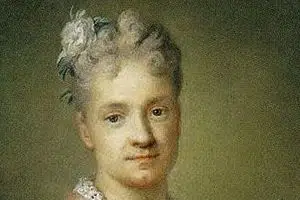 Rosalba Carriera autoportrait - détail