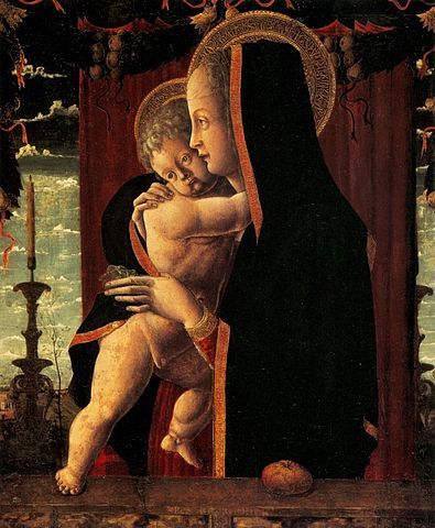 Francesco Squarcione, Virgin and Child, Gemäldegalerie, Berlin